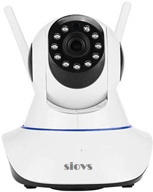 SIOVS V380 Wireless HD IP Security Camera Dual Antenna Live View Security Camera  (64 GB, 1 Channel)
