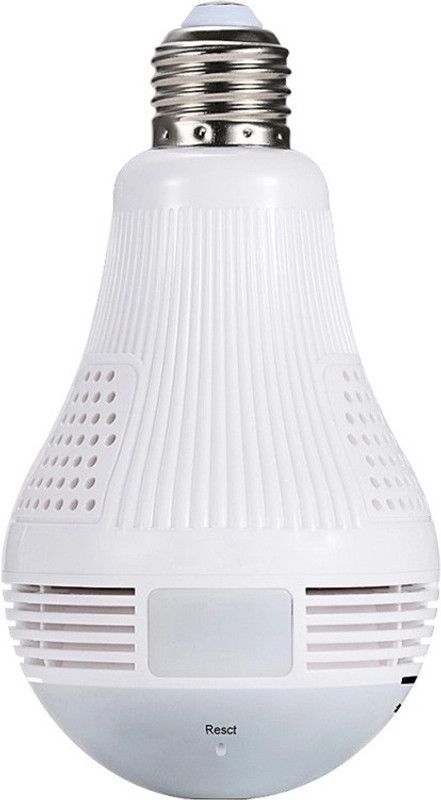 SIOVS Security Surveillance Camera 960p Wifi 360 Panoramic Wireless Lamp Hidden Camera Security Camera  (1 Channel)