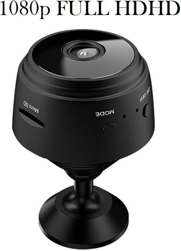SIOVS Hidden Mini Spy Camera with Audio and Video Live Feed WiFi with Cell Phone App Wireless Recording 1080p Hd Mini Nanny Cams with Motion Detection Security Camera  (64 GB, 1 Channel)