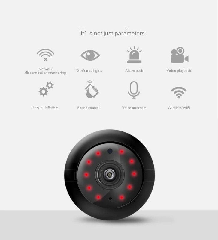 SROPX Hidden Tiny Camera with Audio and Video Live Feed WiFi with Phone App Spy Camera  (64 GB, 1 Channel)
