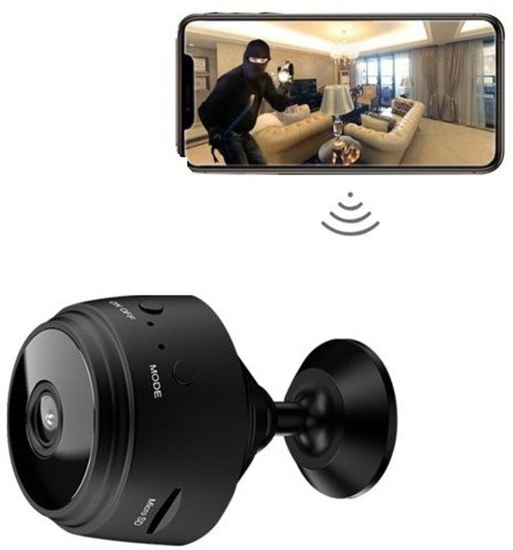 SIOVS CCTV Camera WiFi Wireless Portable Surveillance Camera Nanny cam Spy Camera  (64 GB, 1 Channel)