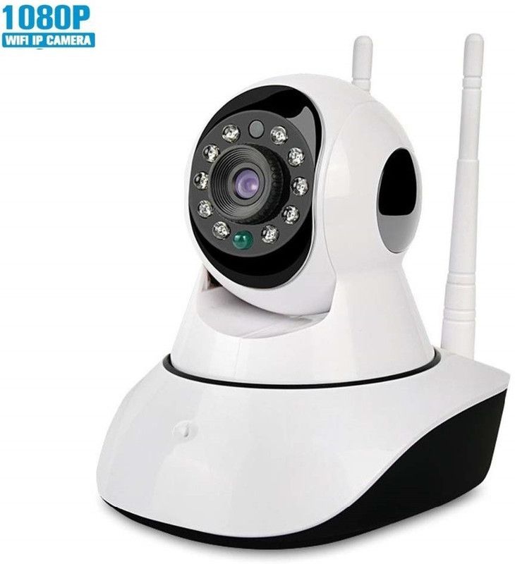 Bzrqx V380 Pro HD 1080P Night Vision Wireless WiFi IP Camera with 2 Way Audio Security Camera  (64 GB, 1 Channel)