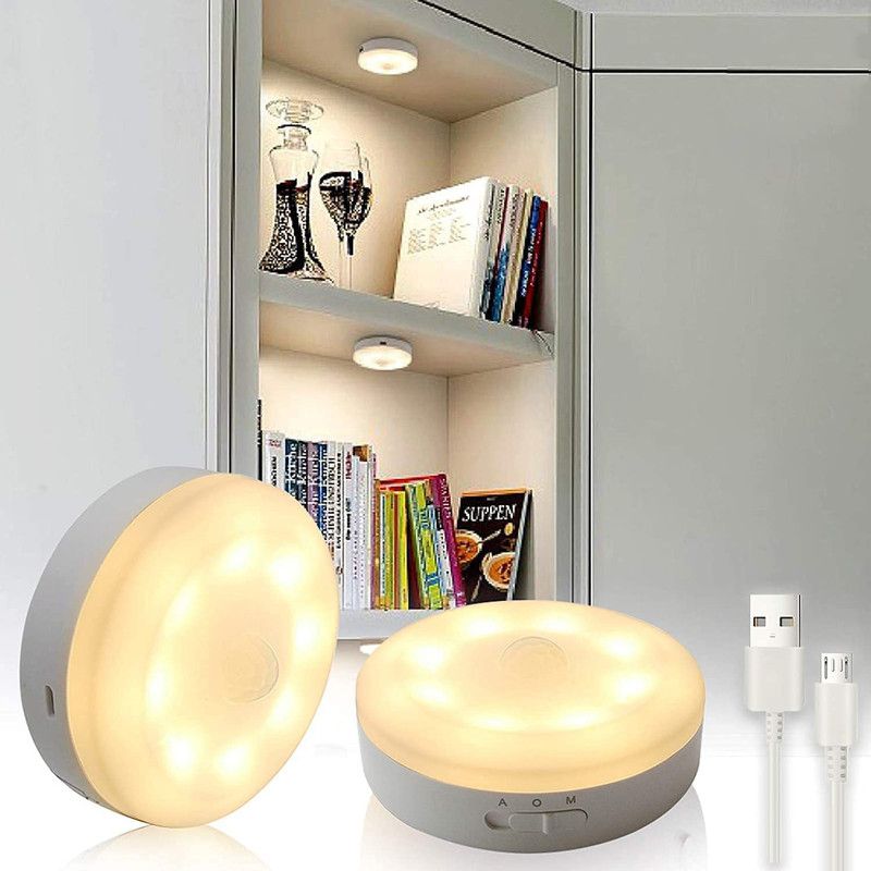 Varnet Smart Automatic Motion Sensor LED Light with USB Rechargeable Smart Sensor Light