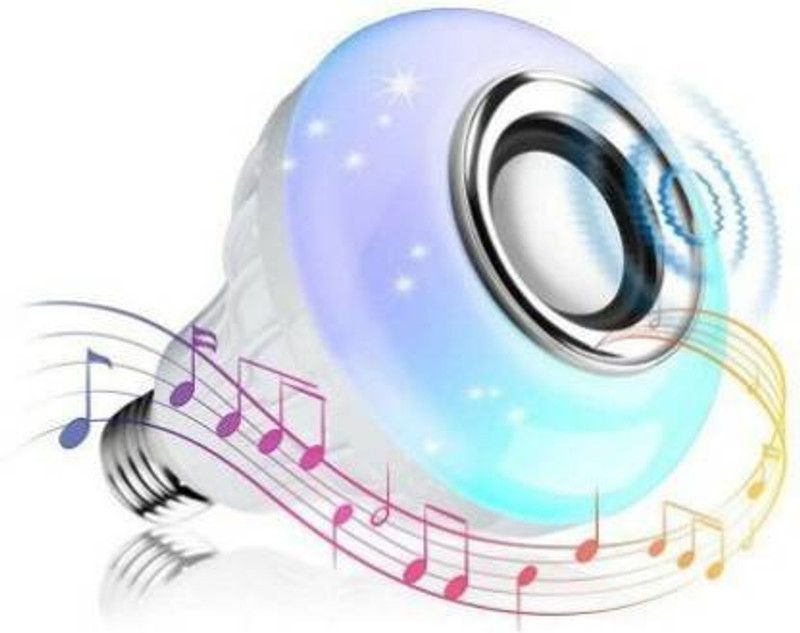 DL ZONE Bluetooth Sterio Speaker For Home Party Decoration, Birthday Celibration Night Light Smart Bulb