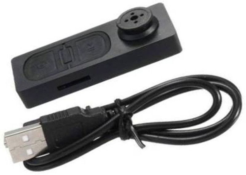 SATTOBISION Spy Button Camera With HD Hidden 480P Audio Video Recording Security Camera  (1 Channel)