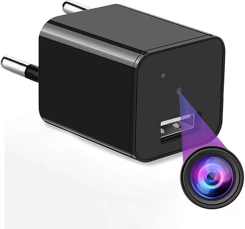 SIOVS HD Hidden Camera Plug USB Charger Nanny camera Home Kids Baby Pet Monitoring Spy Camera  (64 GB, 1 Channel)