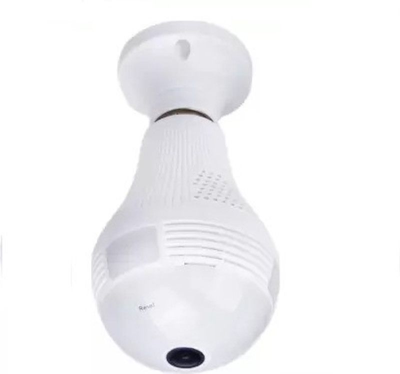 PAROXYSM LED Light WiFi IP Camera Wifi Bulb Fish Eye B2 R 960P/2MP 360Degree CCTV 3D VR1 Security Camera  (NO GB, 4 Channel)