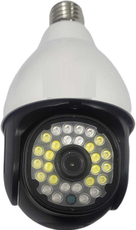 SIOVS 1080 Full hd WiFi ptz Bulb Camera with Smart Human Motion Tracking Bulb Security Camera  (64 GB, 1 Channel)