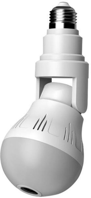 OJXTZF Fisheye Lens 360 Degree Wireless Bulb CCTV Spy Camara HD Security Monitor Wifi VR Mini Bulb Panorama Camera Security Camera  (1 Channel)
