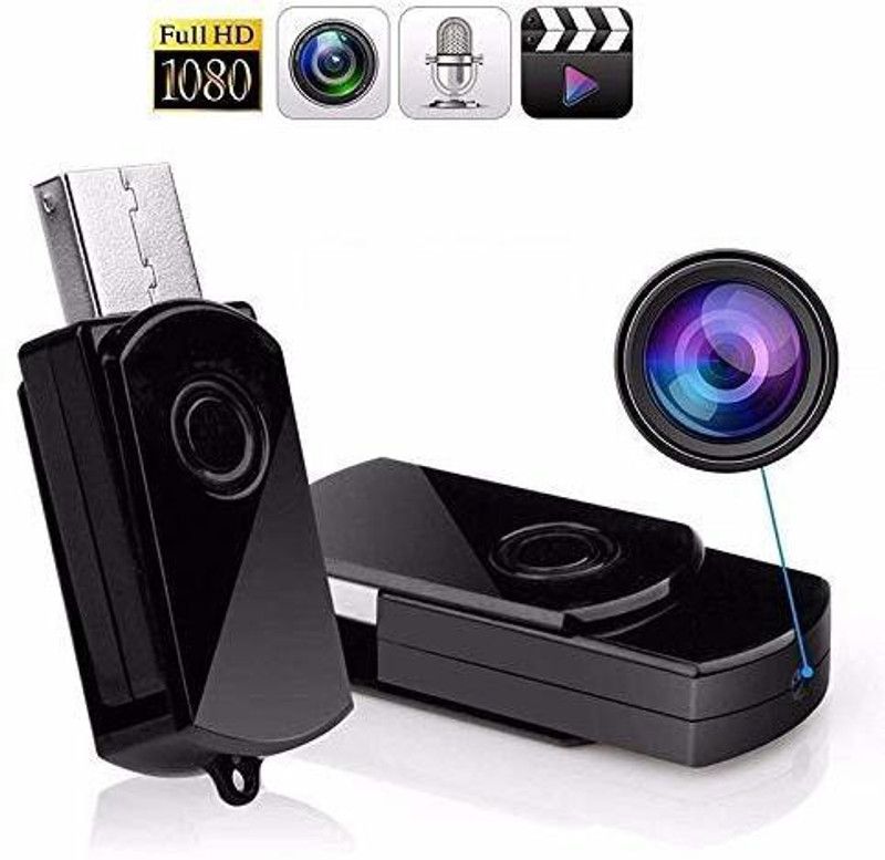 MPAR Spy USB Pen Drive Camera Hidden Audio 720p Video Recording Security Camera  (64 GB, 1 Channel)