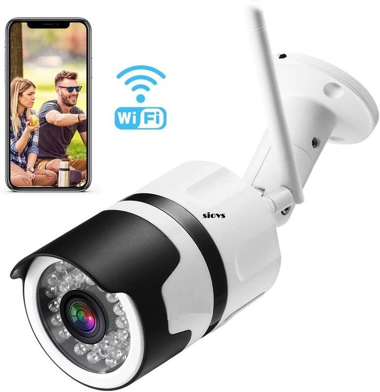 SIOVS HD 1080P Bullet WiFi IP Surveillance System Waterproof camera Security Camera  (64 GB, 1 Channel)