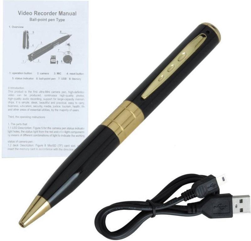 BT FASHION Spy HD Pen Camera Spy Camera  (32 GB, 2 Channel)