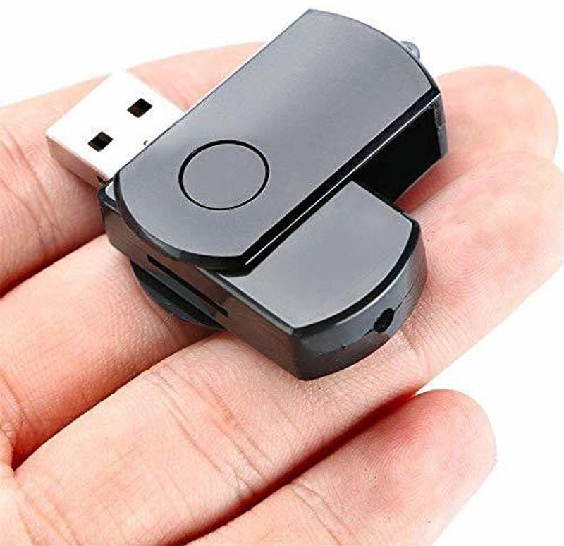 SIOVS USB U-Disk Mini Hidden Camera 2in1 Disk Loop Recording hd Spy Security Camera Security Camera  (32 GB, 1 Channel)