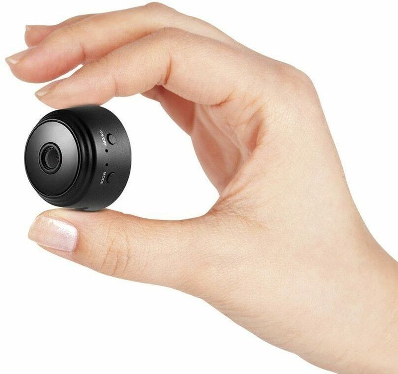 SIOVS Hidden Mini Spy WiFi HD 1080P Wireless Magnetic Security Camera for Home Built-in Battery with Motion Detection/Night Vision Security Camera  (64 GB, 1 Channel)
