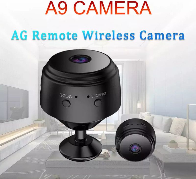 Bzrqx 1080P HD Home and Office NIGHT VISION Live Video Mobile Wireless IP CCTV Camera Spy Camera  (64 GB, 1 Channel)