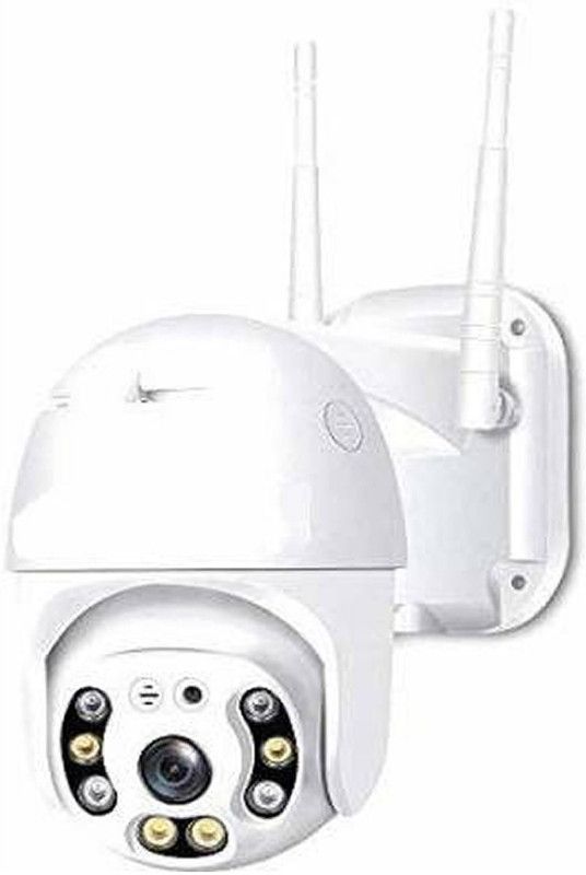 Zinzo IN-Outdoor 360D Rotatable Warm Glowing Night LED PTZ 2 MP WiFi Weatherproof Security Security Camera  (64 GB, 1 Channel)