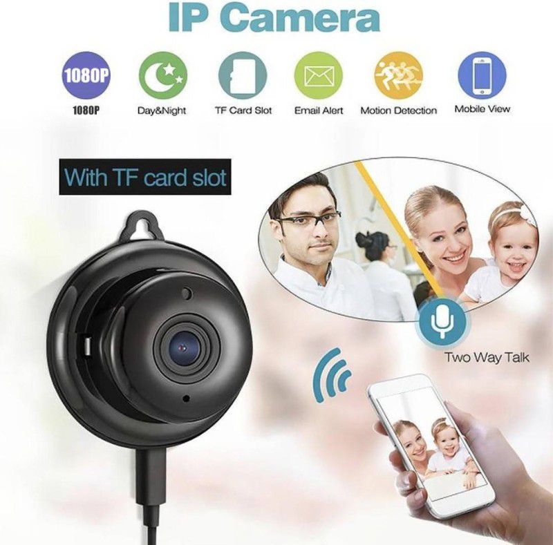 CTRZQ Smart CCTV Camera 1080P Camera Indoor Home Security Camera Security Camera  (64 GB, 1 Channel)