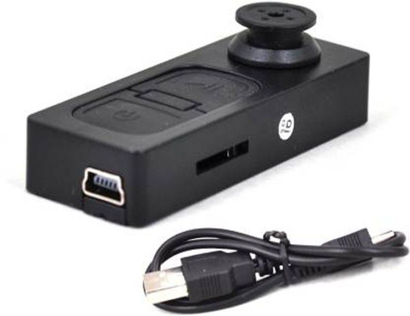 SATTOBISION Hidden Spy Button Camera for Video & Photo Recording Spy Camera  (1 Channel)