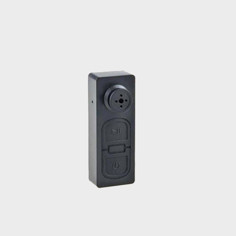 SATTOBISION Mini Shirt Button SPY/Hidden Camera with SD/TF Card Slot Spy Camera  (1 Channel)