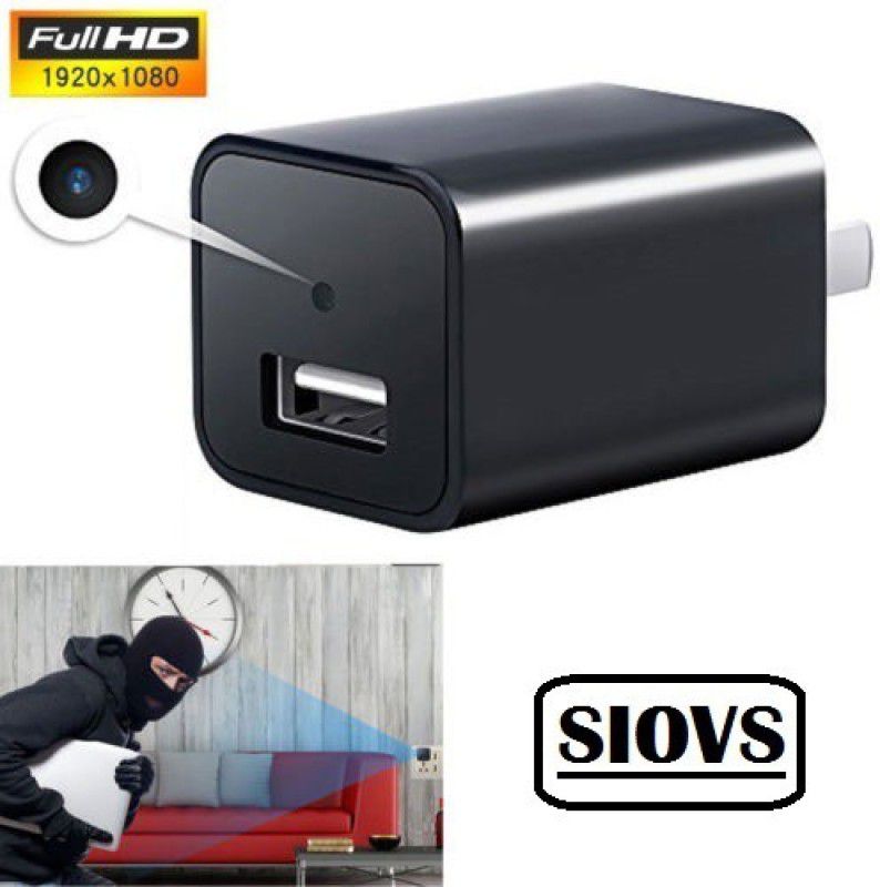 SIOVS 1080P Mini home security camera With USB charger Security Camera  (64 GB, 1 Channel)