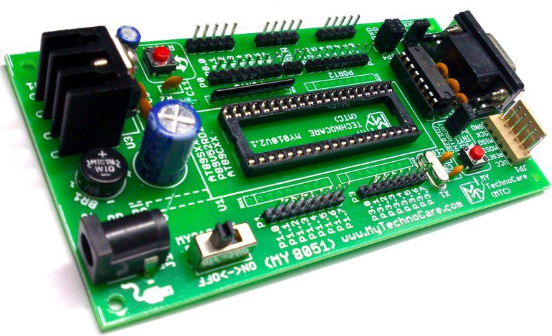 MY TechnoCare ATMEL 8051 Development Board+MAX232, Multipurpose Controller