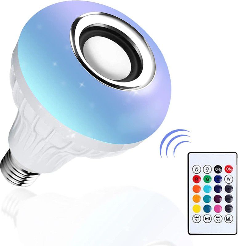 SYARA ANJ_314_Led Wireless Light Bulb Speaker Base Color Changing With Remote Control Smart Bulb