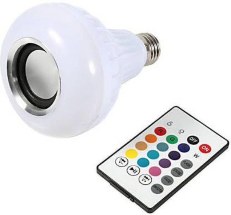 SYARA ANJ_293_Led Wireless Light Bulb Speaker Base Color Changing With Remote Control Smart Bulb
