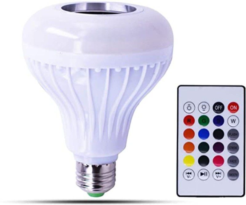 SYARA ANJ_302_Led Wireless Light Bulb Speaker Base Color Changing With Remote Control Smart Bulb