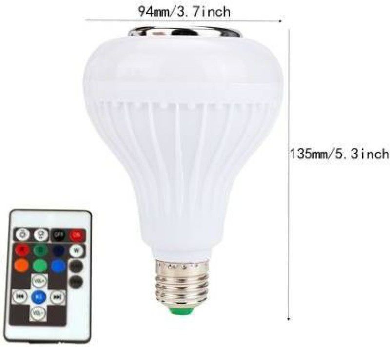 SPARKWORLD Speaker Bulb Multi Color Changing Led Smart Bulb