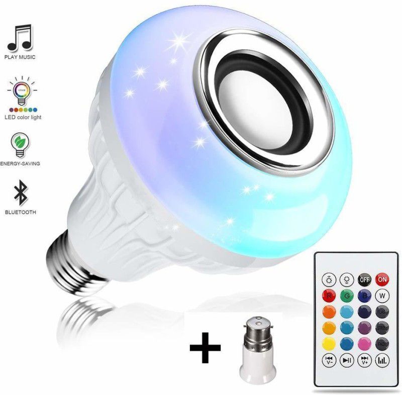 Twixxle XXI®-182-HN-RGB Smart Music Bulb Color Changing with Remote Control Smart Bulb