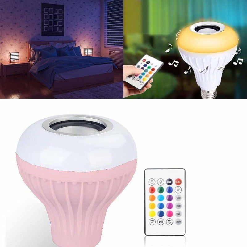 Twixxle VXI™-196-LM-3 in 1 12W Led Bulb with Bluetooth Speaker Smart Bulb
