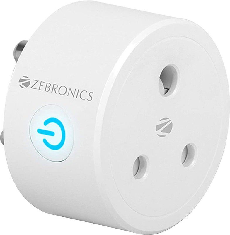 ZEBRONICS SP-110 Smart Plug  (White)