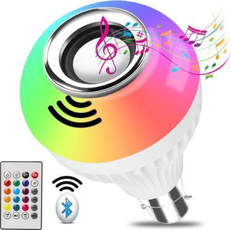 NIHAKA ELECTRONICS Smart LED Music Light Bulb with Bluetooth Smart Bulb