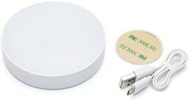 U UZAN Motion Sensor Battery Powered Round LED Stick-Anywhere Night light Smart Sensor Smart Sensor Light