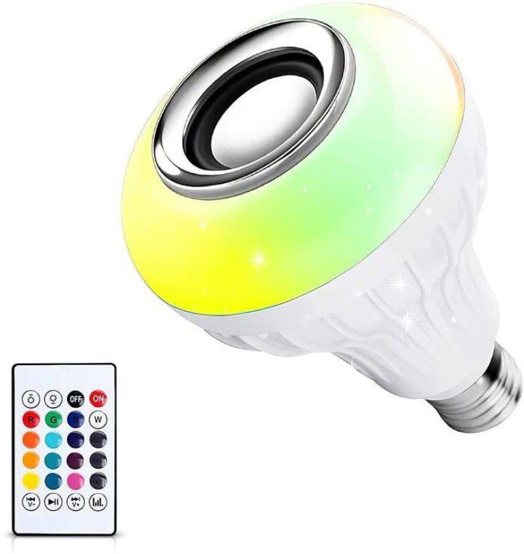 VibeX 4W LED Multicolour Speaker Bulb with Bluetooth-F4 Smart Bulb