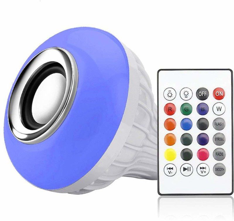 VibeX Multicolor Light Bulb with Bluetooth Speaker-G5 Smart Bulb