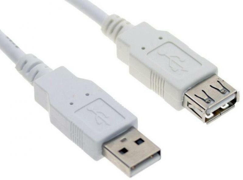 Rhobos USB 2.0 Extension Cable Cable Male a to Female a for LED/LCD TV USB Ports Multipurpose Controller