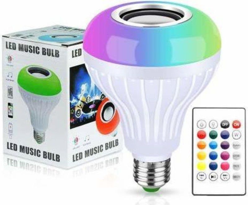 NKL Home Decorate LED Music RGB 023 Bluetooth Speaker Colorful with Remote Control Smart Bulb