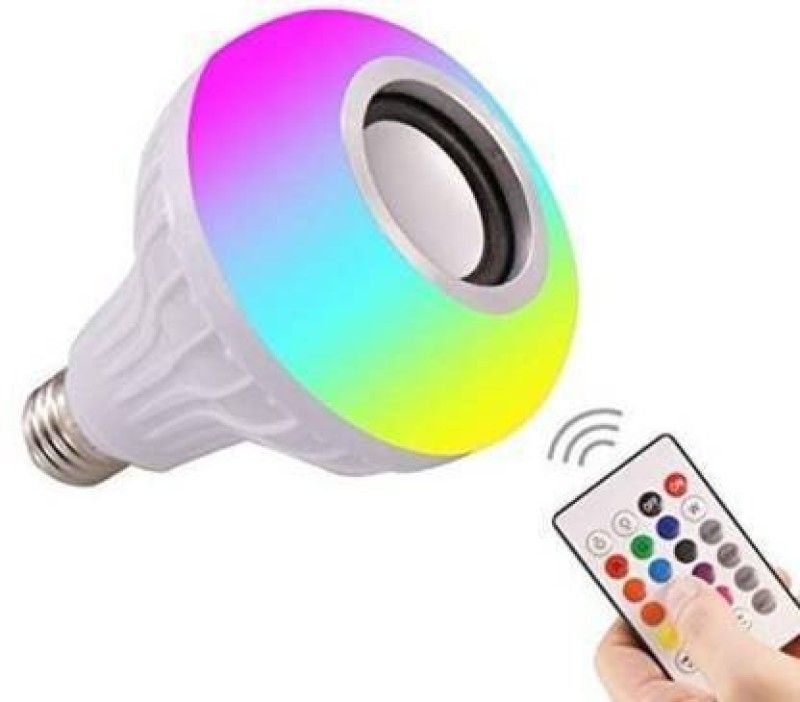 NKL Home Decorate LED Music RGB 018 Bluetooth Speaker Colorful with Remote Control Smart Bulb