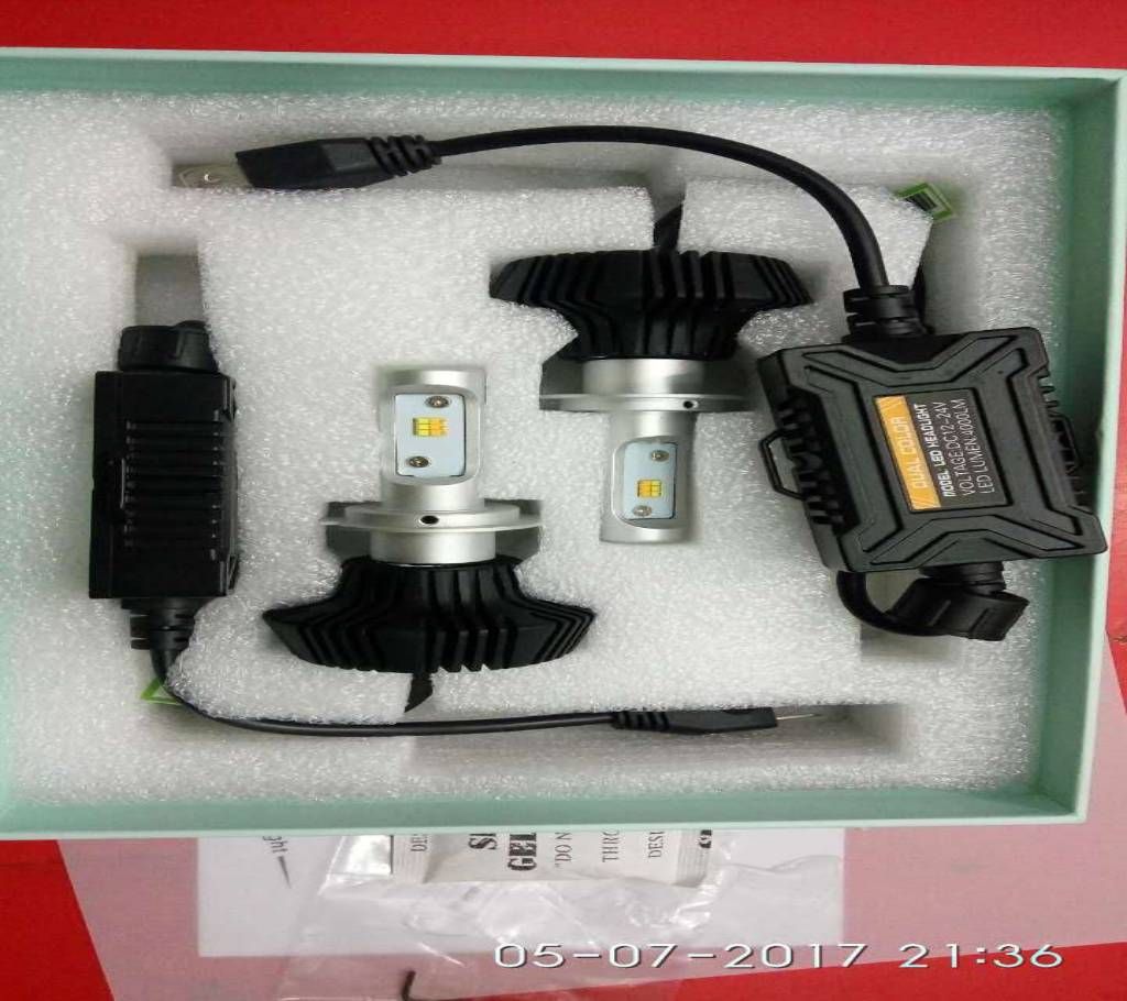 2 COLOR LED HEADLIGHT BULB