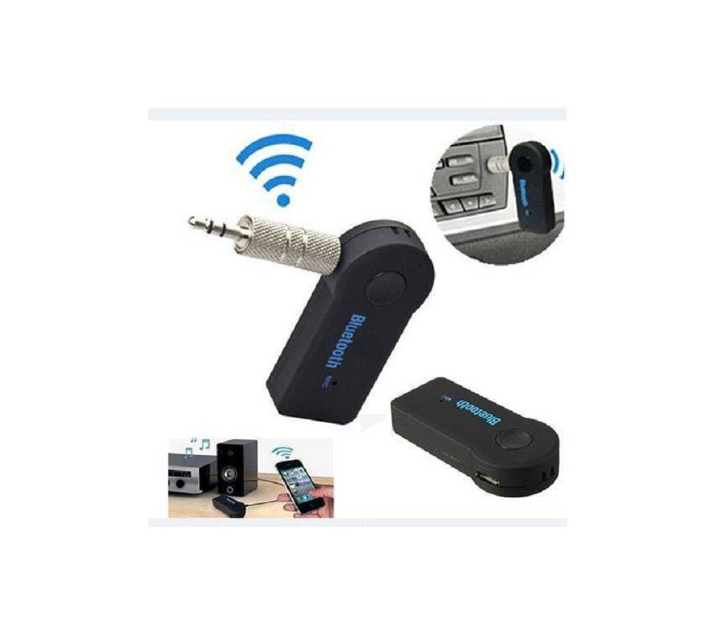 3.5mm USB Bluetooth Audio Receiver - Black