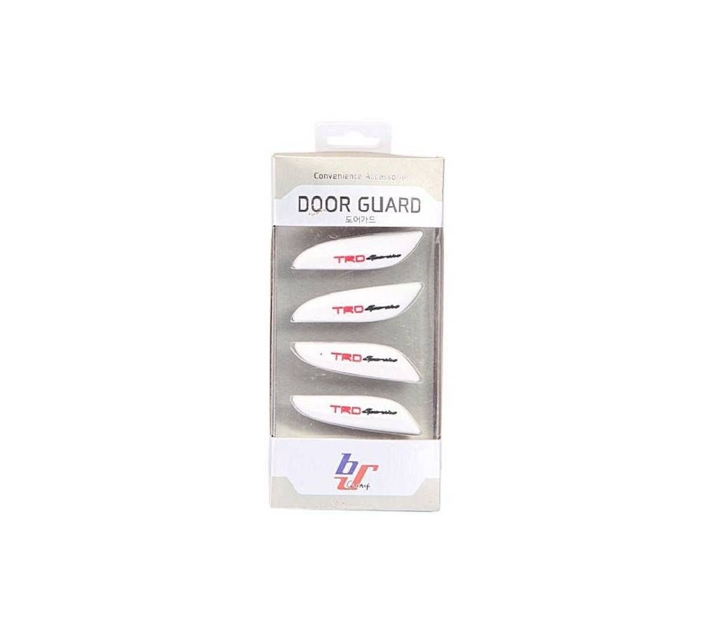 TRD Car Side Door Edge Protection Door Guard_White