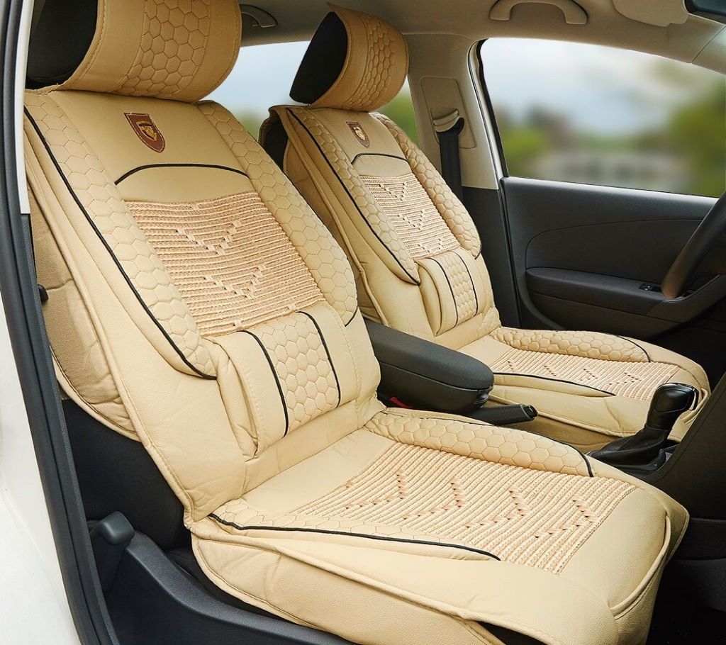 PU Leather Front 2 seat Cushion