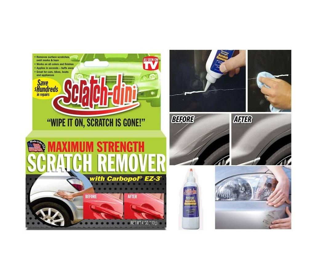 Scratch-dini Car Scratch Remover - Multicolor