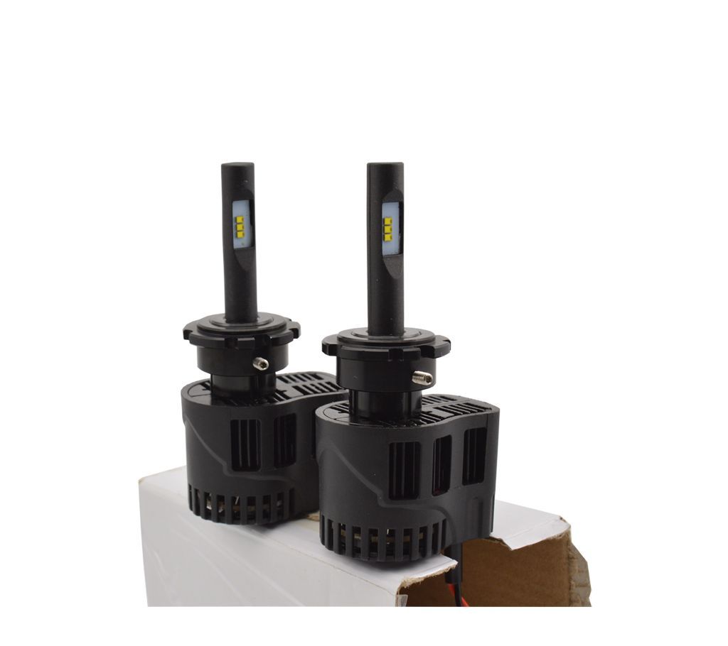 2pcs High&Low Beam P6 25W H4 Car LED Headlight replacement bulb 3200LM 6000K with Luxeon ZES LED Chip-Tecio