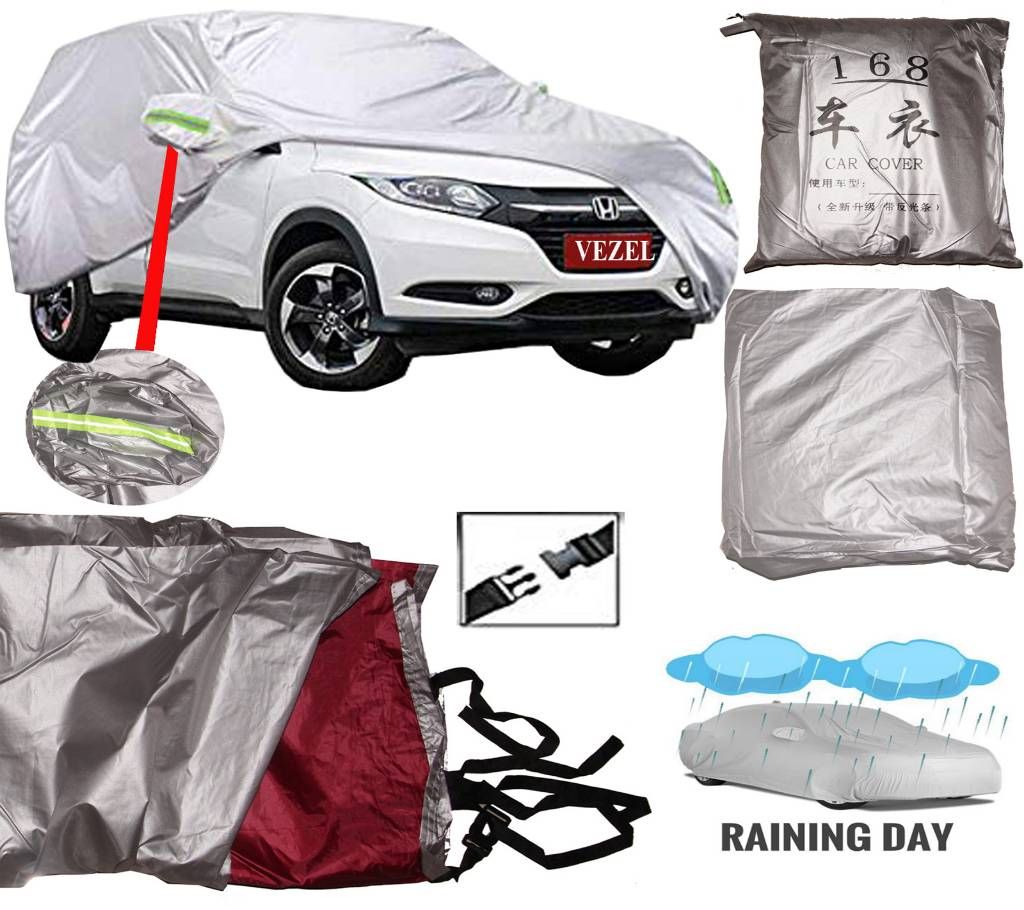 Car Body Cover for VEZEL/HR-V 2015-ON Silver Color Waterproof