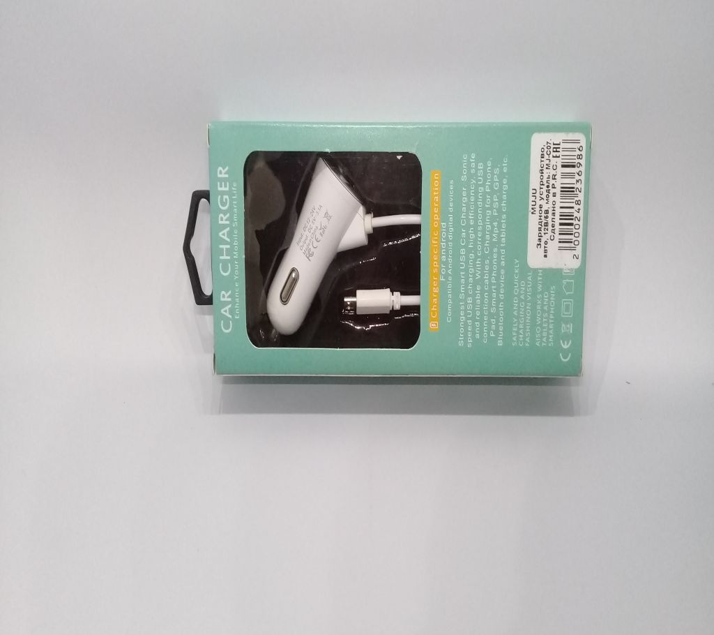 CAR CHARGER Muju ASCENDER SINGLE_PORT 3.1A