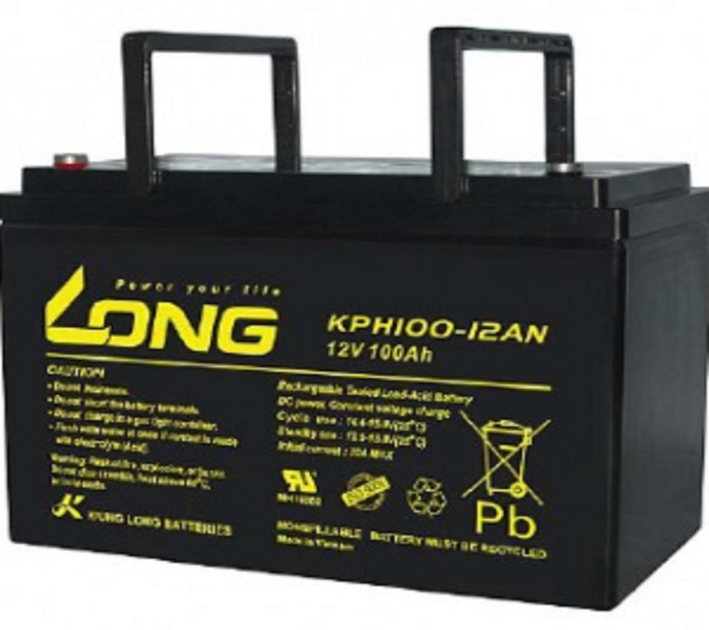 Long  Maintenance Free12V 100AH Sealed Rechargeable Battery