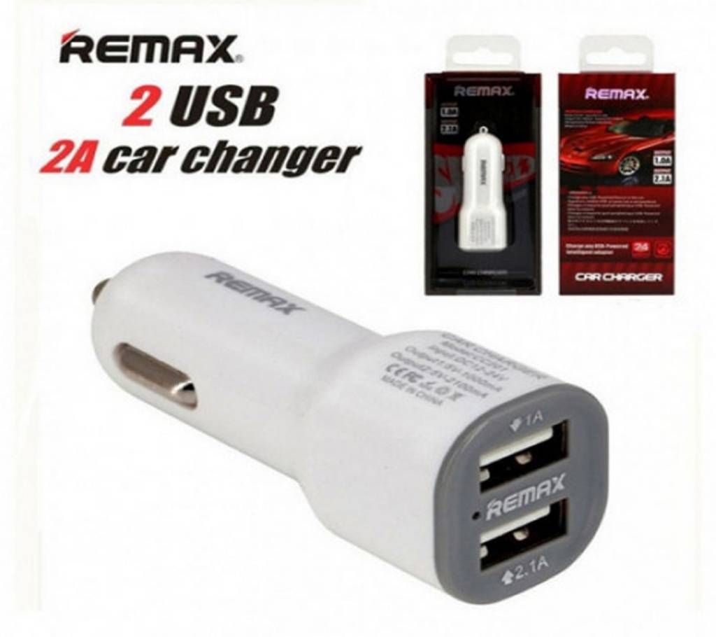 2 in 1 Remax USB CAR Charger-003