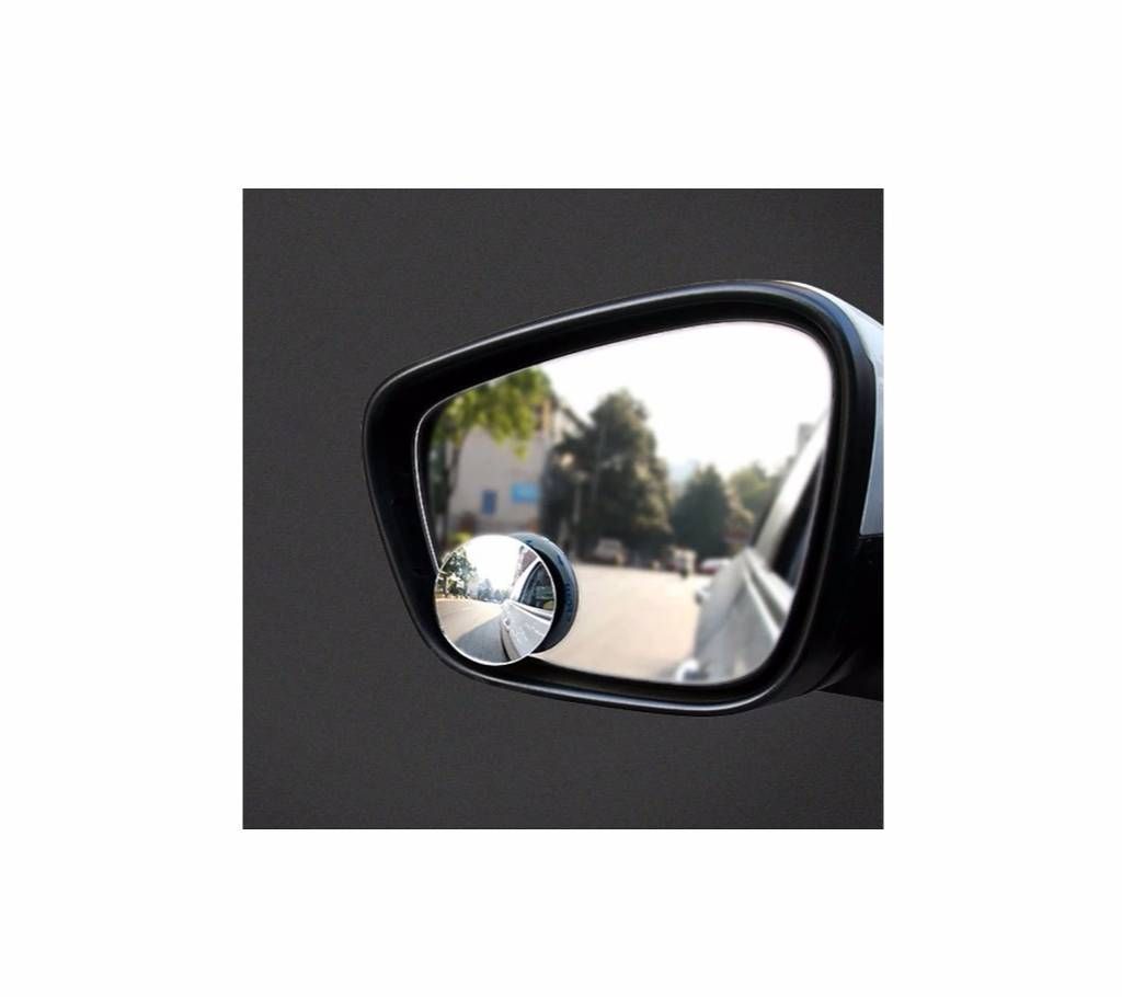 1pcs Rearview Round Car Mirror Blind Spot 360 degree Rotation Adjustable Wide-angle Mirror